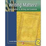 WRITING MATTERS! STUDENT BOOK