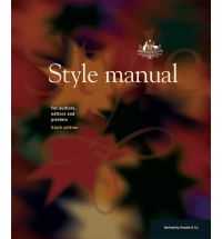 STYLE MANUAL: FOR AUTHORS, EDITORS AND PRINTERS e6