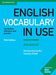 ENGLISH VOCAB IN USE ADVANCED W/ANS e3